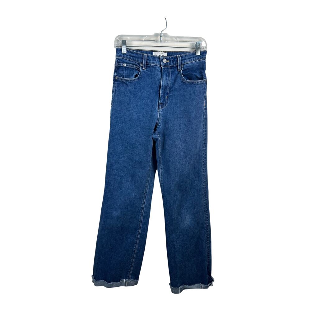 SLVRLAKE Grace Straight Leg Jeans Women 27 Blue EUC Western Hero GRCJ5060